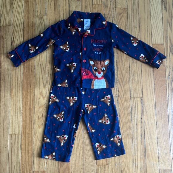 Toddler Christmas PJs - Rudolph The Red-Nosed Reindeer - Size 2T - Picture 1 of 2